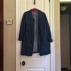 Jessica London womens jean jacket